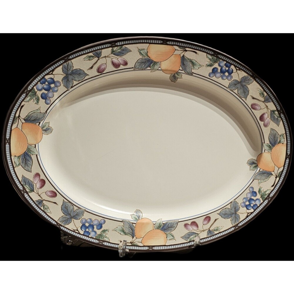 Mikasa Intaglio "Garden Harvest" 15" Platter